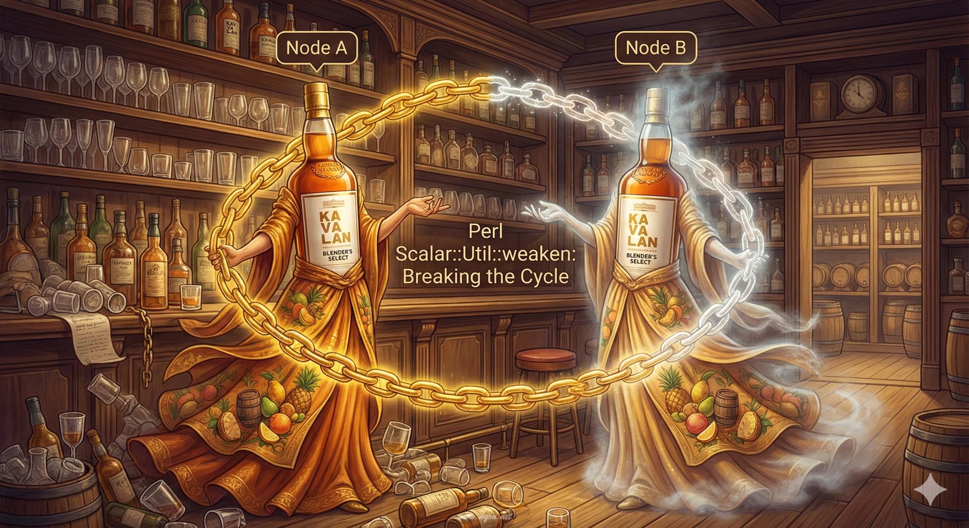 Featured image of post PerlのScalar::Util::weaken完全ガイド - メモリリークを防ぐ5つのパターン