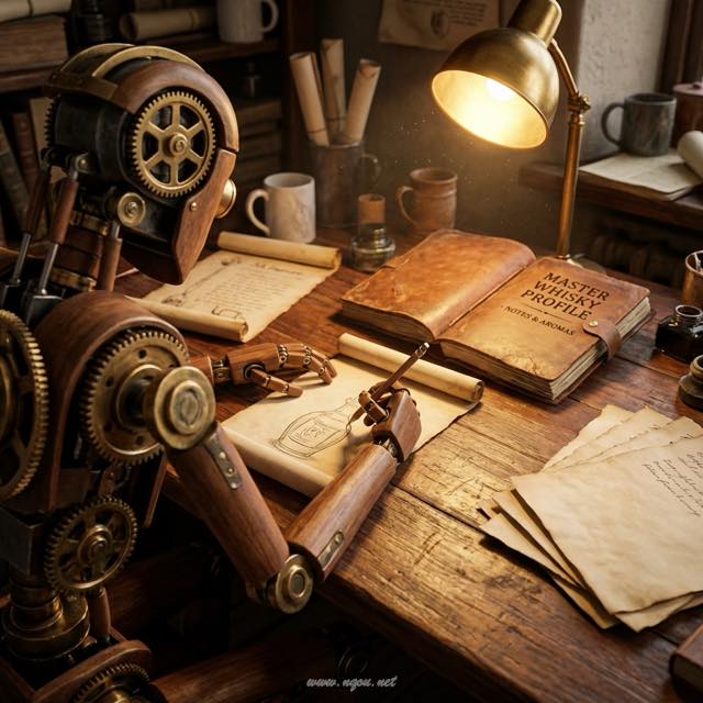 マスターから微修正を加えて複製するロボットのイメージ