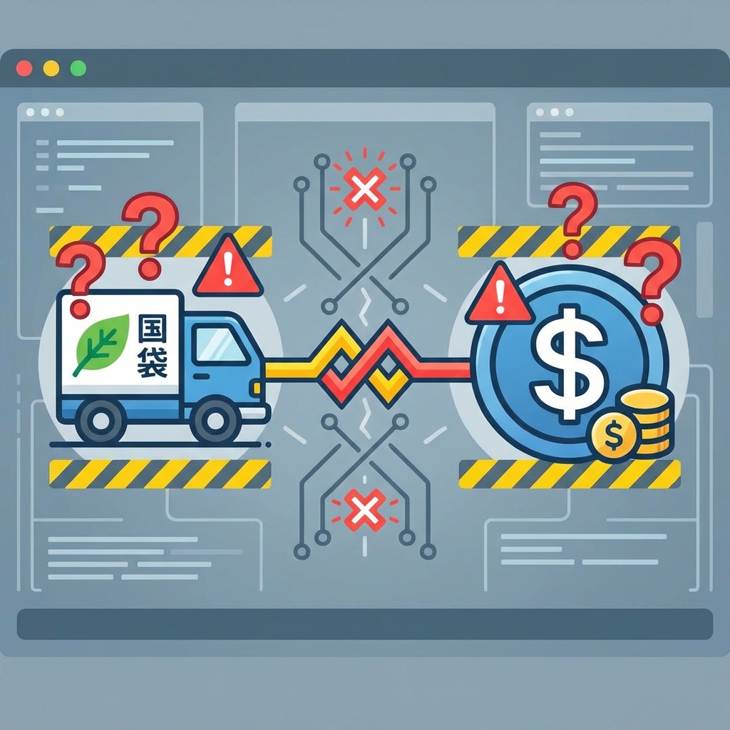 組み合わせミスによる業務事故