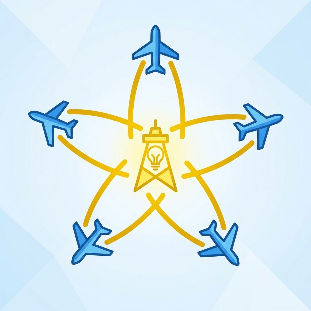 Mediatorパターンの構造