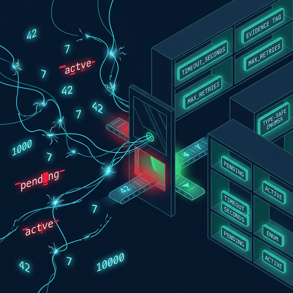 Featured image of post コード探偵ロックの事件簿【Magic Numbers / Strings】名前のない証拠品たち〜深夜のタイポは二度鳴く〜