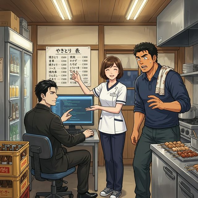 仕入れ価格表とコードを見比べ、すべてを理解する河野