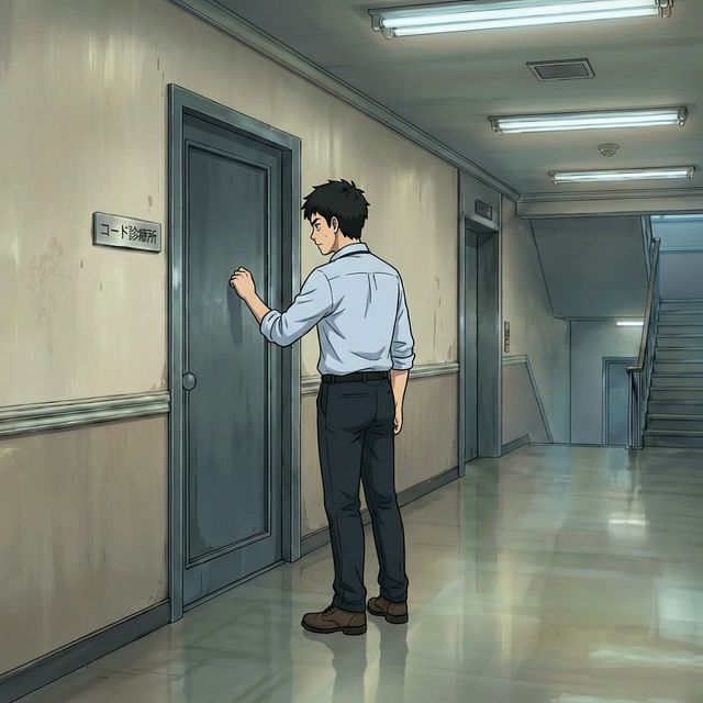 コード診療所のドアをノックする