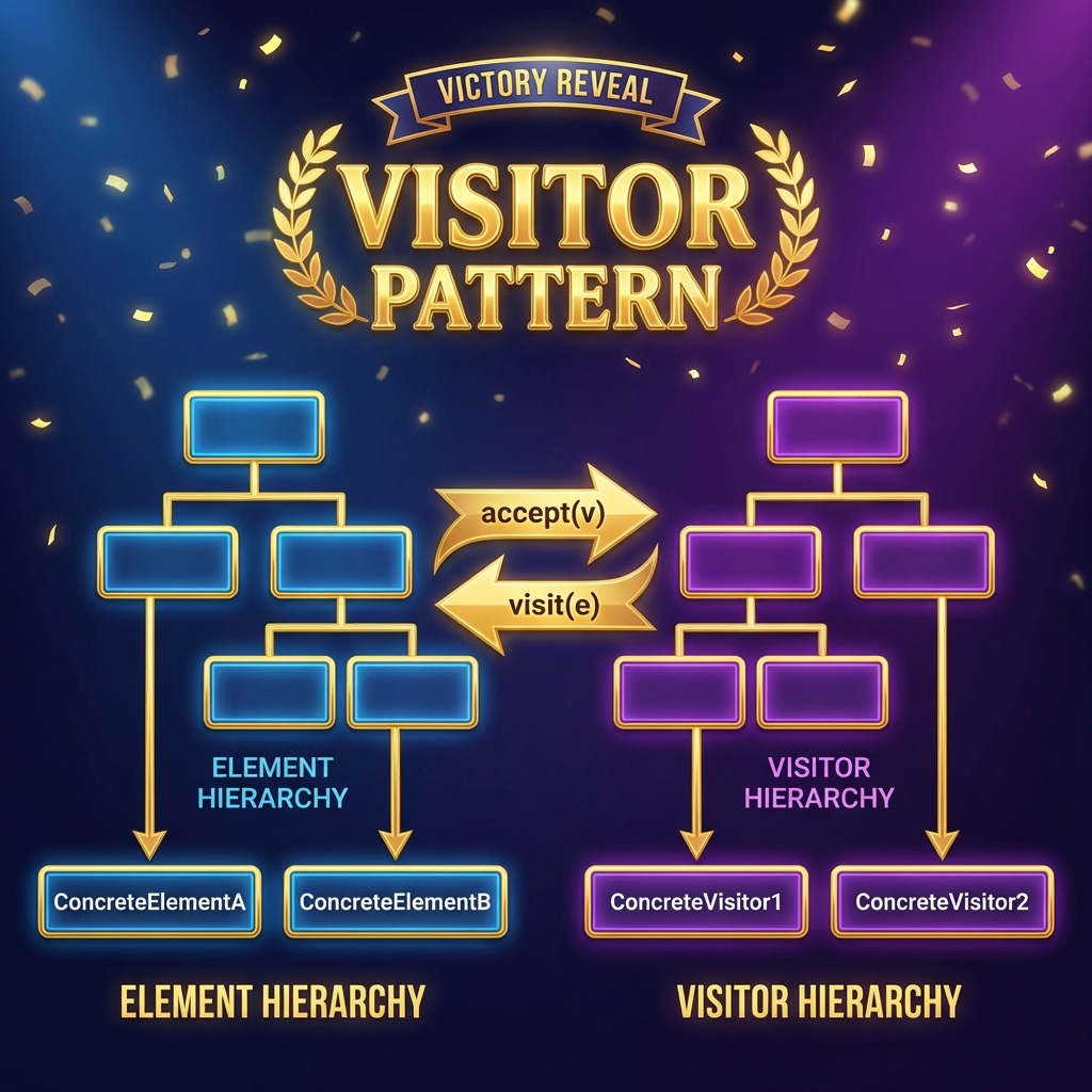 Visitorパターンの全体構造