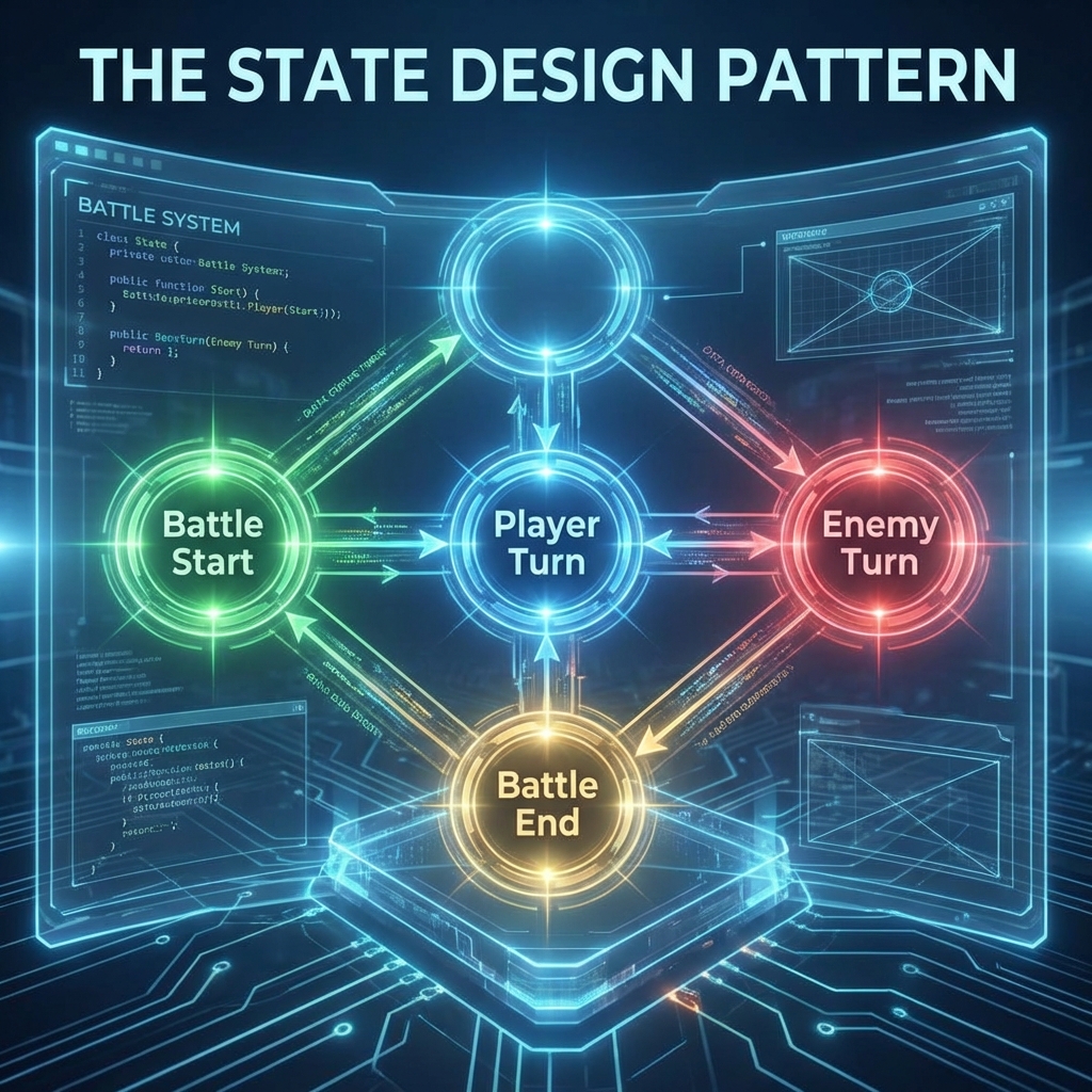 Stateパターンの状態遷移
